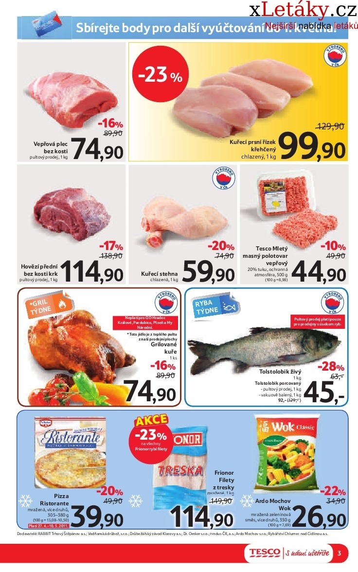 leták Tesco leták strana 1 leták Tesco leták strana 1