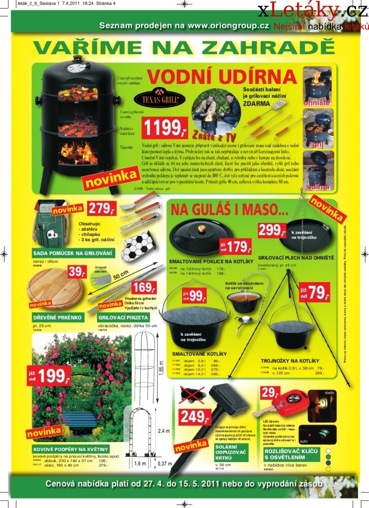 leták Orion aktuální leták strana 1 leták Orion aktuální leták strana 1