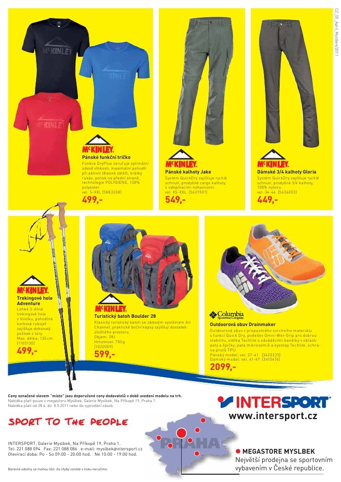 leták Intersport strana 1 leták Intersport strana 1