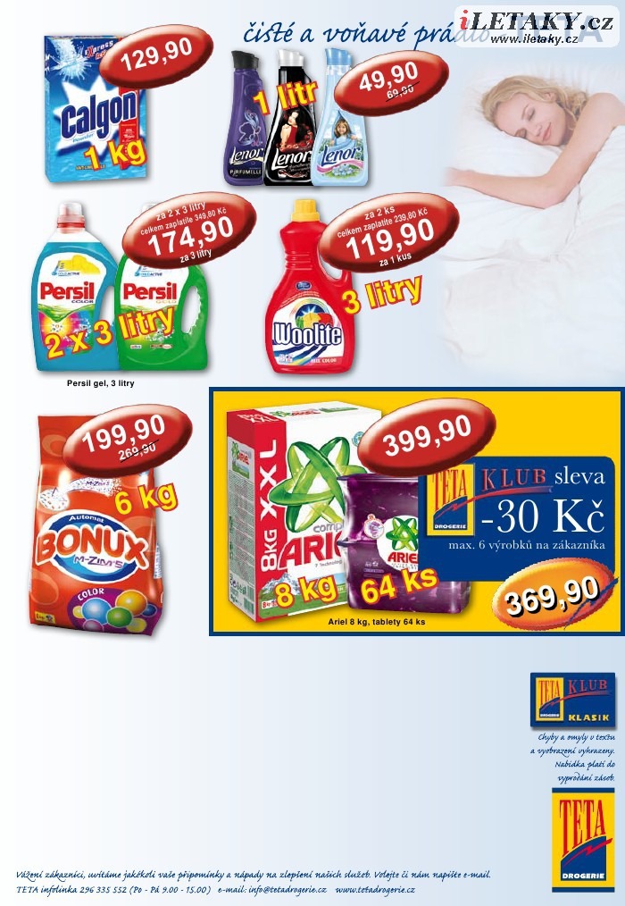 leták TETA drogerie strana 1 leták TETA drogerie strana 1