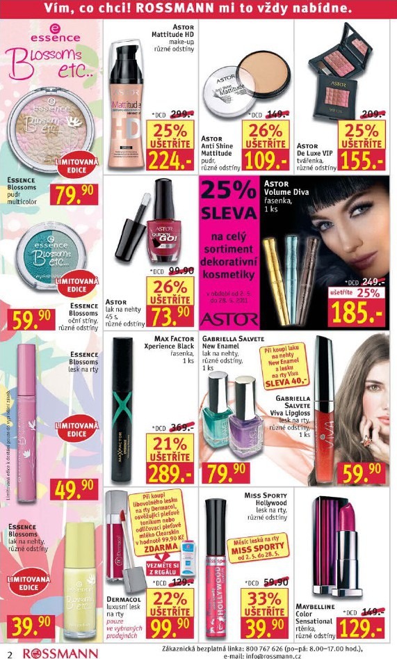 leták Rossmann strana 1 leták Rossmann strana 1