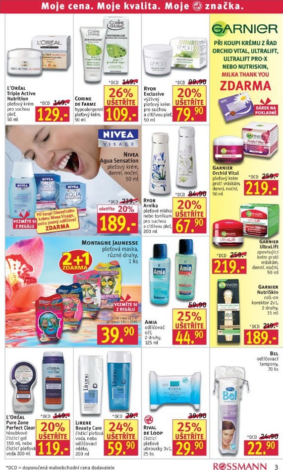 leták Rossmann strana 1 leták Rossmann strana 1