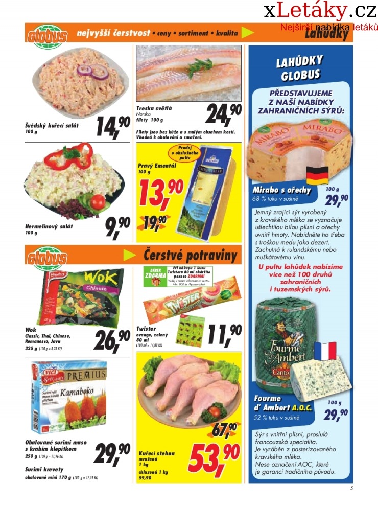 leták Globus akční leták strana 1 leták Globus akční leták strana 1