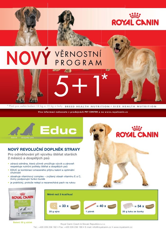leták Pet Center strana 1 leták Pet Center strana 1