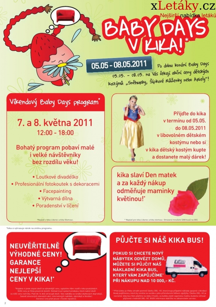 leták Kika nábytek akční leták strana 1 leták Kika nábytek akční leták strana 1