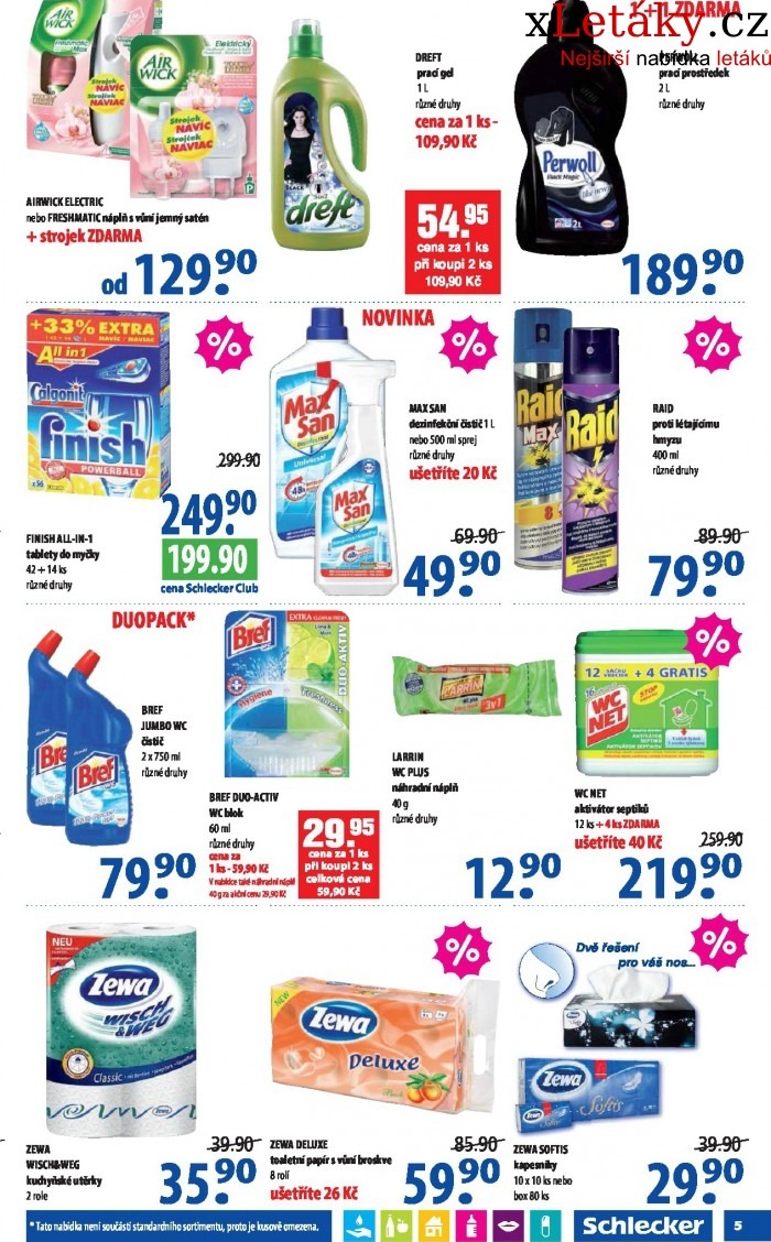 leták Schlecker akční leták strana 1 leták Schlecker akční leták strana 1