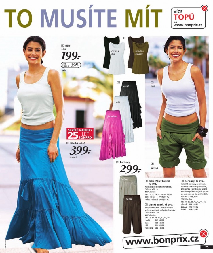 leták Bonprix strana 1 leták Bonprix strana 1