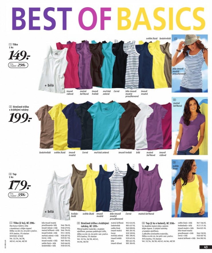 leták Bonprix strana 1 leták Bonprix strana 1