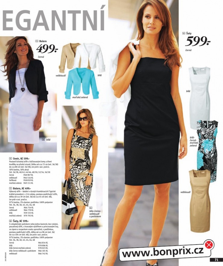 leták Bonprix strana 1 leták Bonprix strana 1