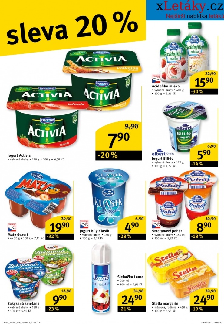 leták Albert Hypermarket leták strana 1 leták Albert Hypermarket leták strana 1
