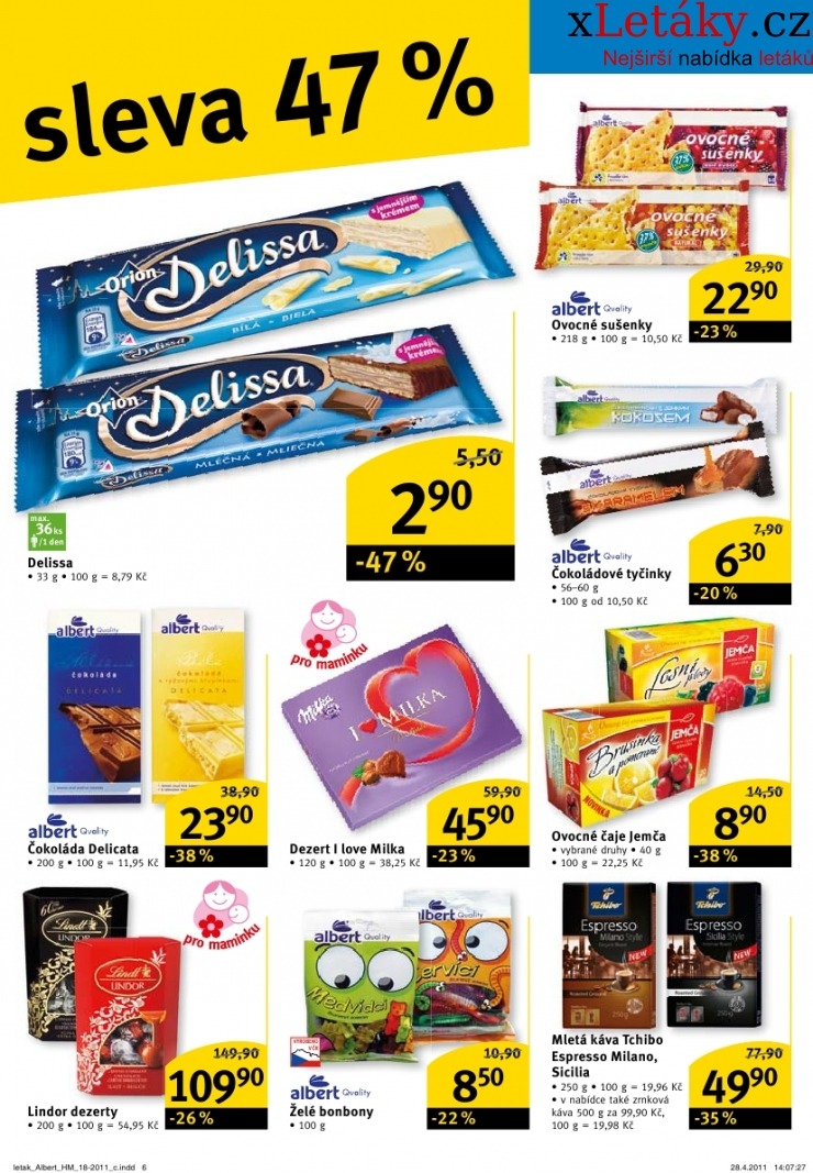 leták Albert Hypermarket leták strana 1 leták Albert Hypermarket leták strana 1