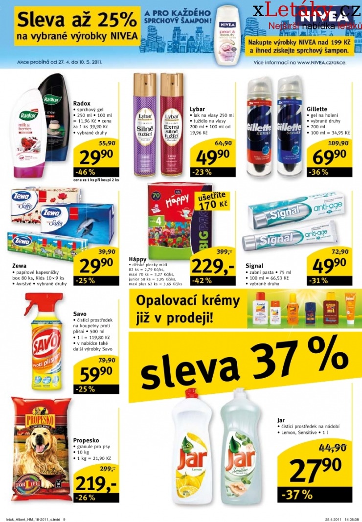 leták Albert Hypermarket leták strana 1 leták Albert Hypermarket leták strana 1