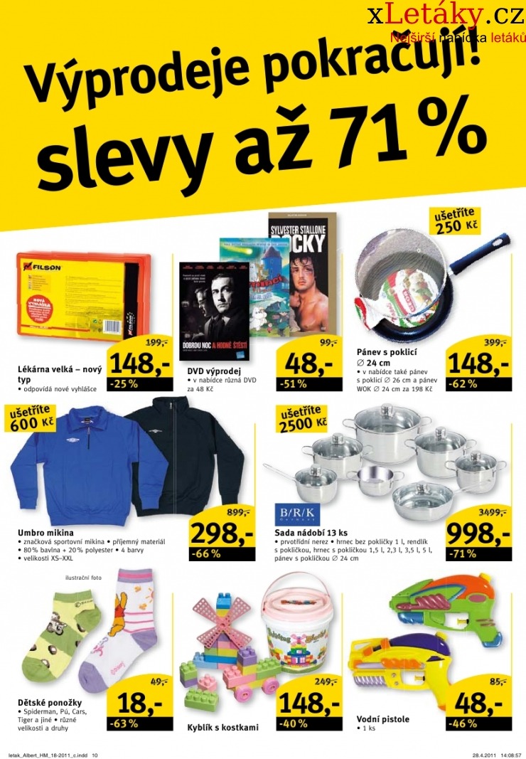 leták Albert Hypermarket leták strana 1 leták Albert Hypermarket leták strana 1