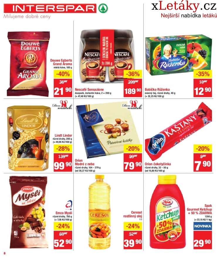 leták Interspar leták strana 1 leták Interspar leták strana 1