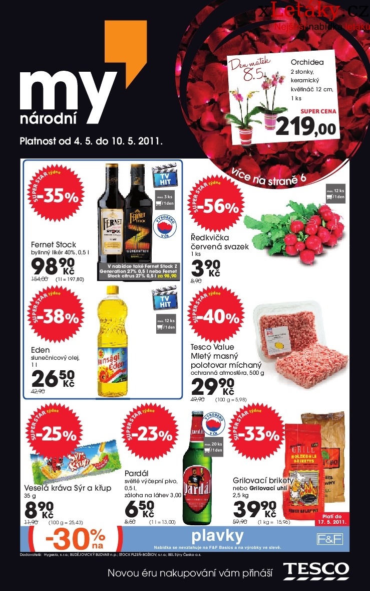 letk Tesco aktuln letk strana 1