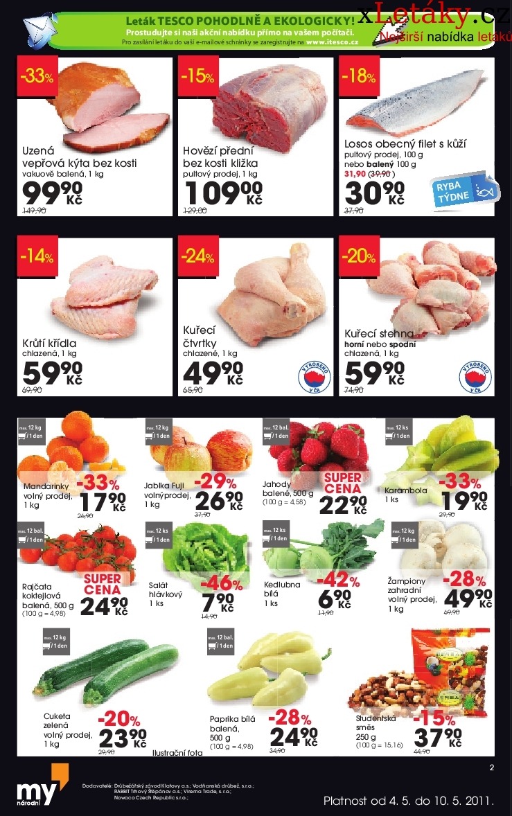leták Tesco aktuální leták strana 1 leták Tesco aktuální leták strana 1