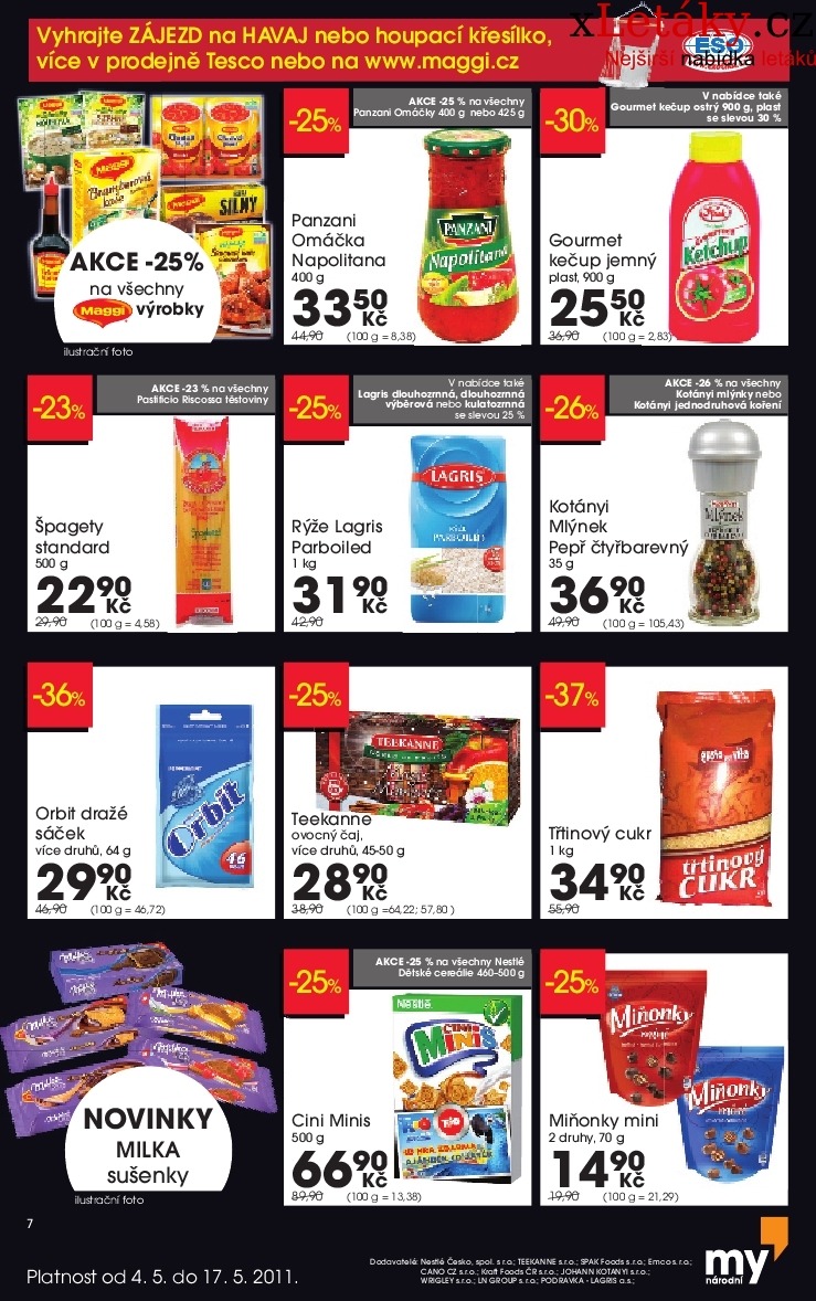 let�k Tesco aktu�ln� let�k strana 1