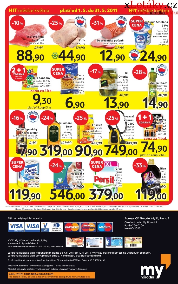 leták Tesco aktuální leták strana 1 leták Tesco aktuální leták strana 1