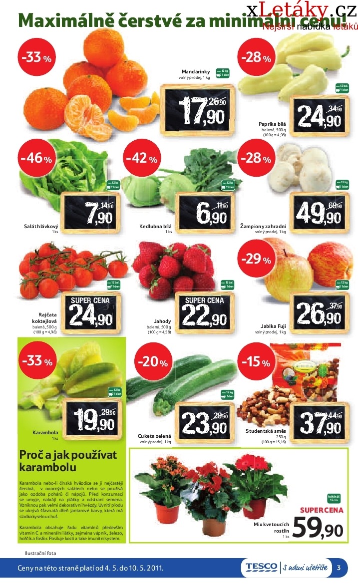 leták Tesco leták strana 1 leták Tesco leták strana 1