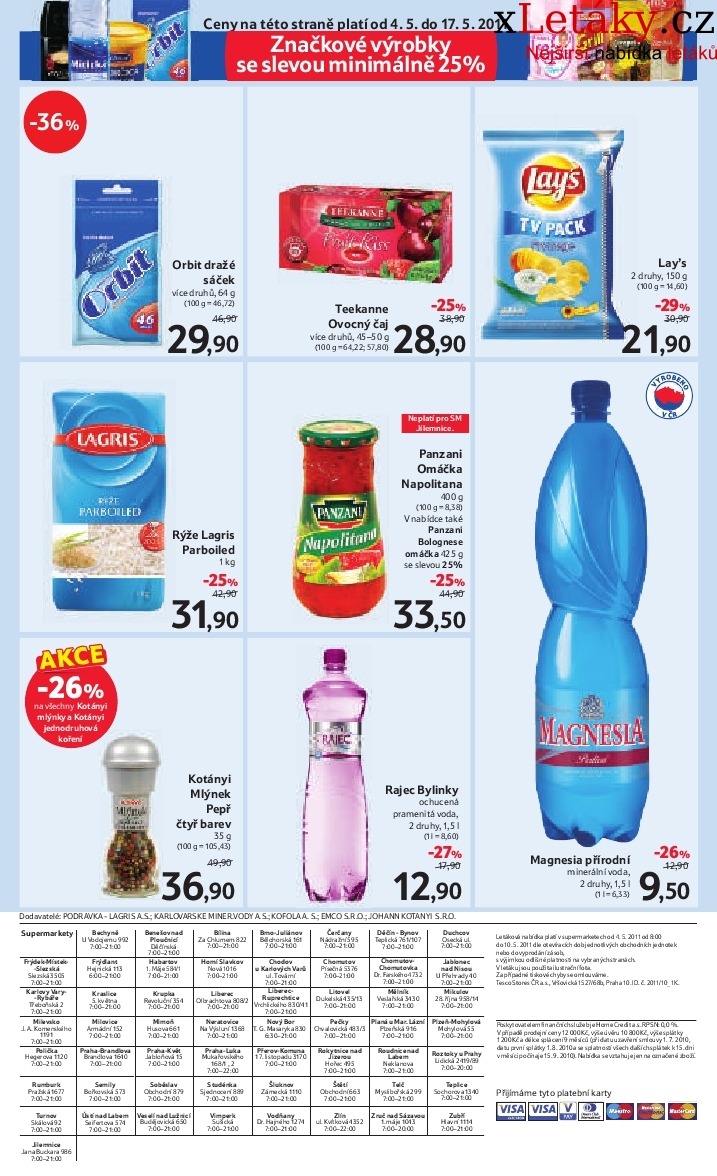 leták Tesco leták strana 1 leták Tesco leták strana 1