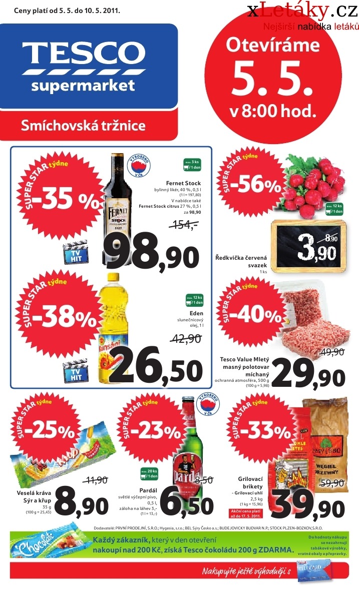 letk Tesco aktuln letk strana 1