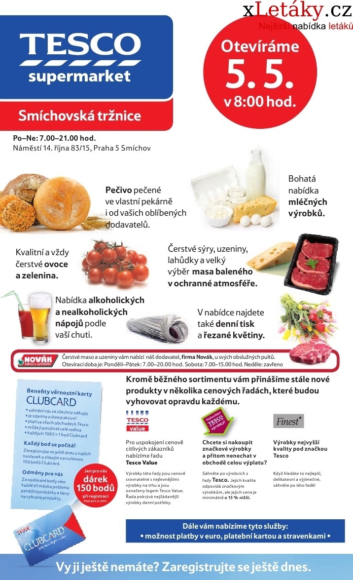 leták Tesco aktuální leták strana 1 leták Tesco aktuální leták strana 1