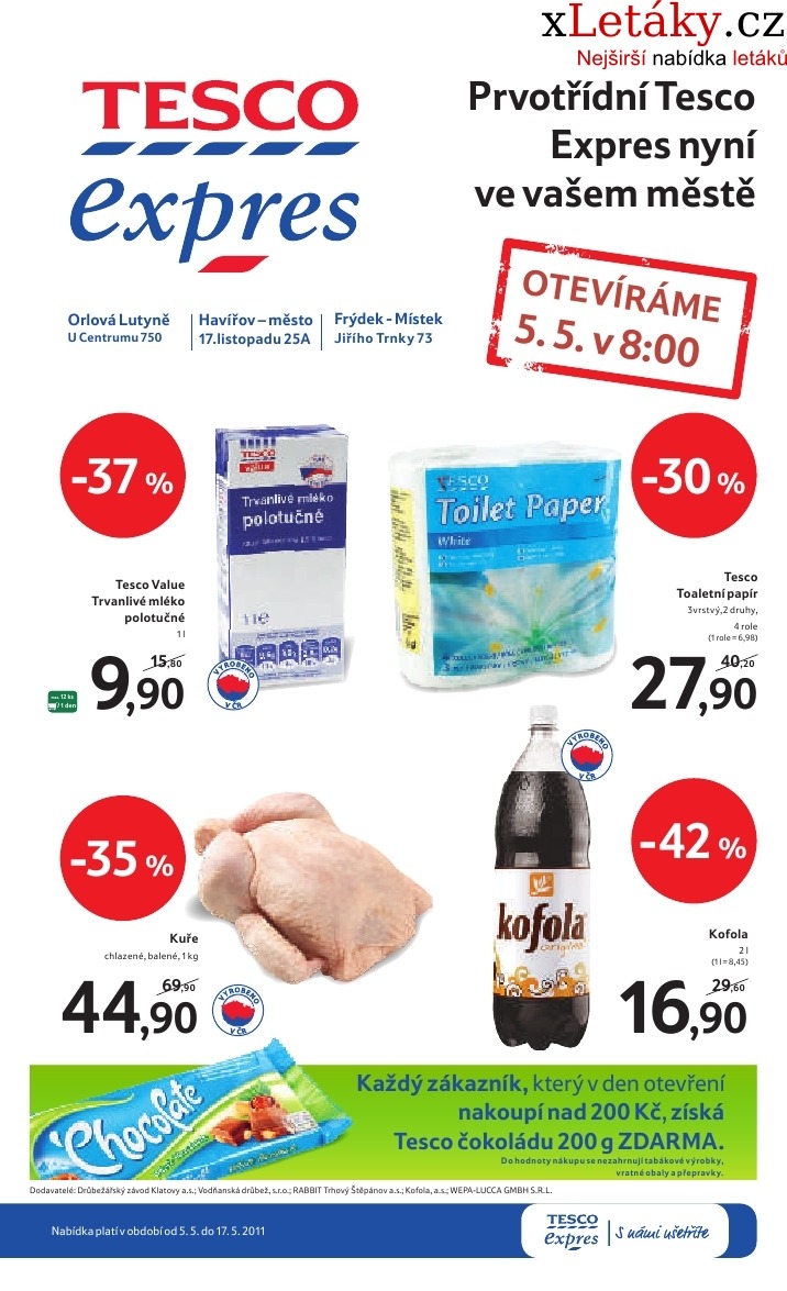 letk Tesco letk strana 1
