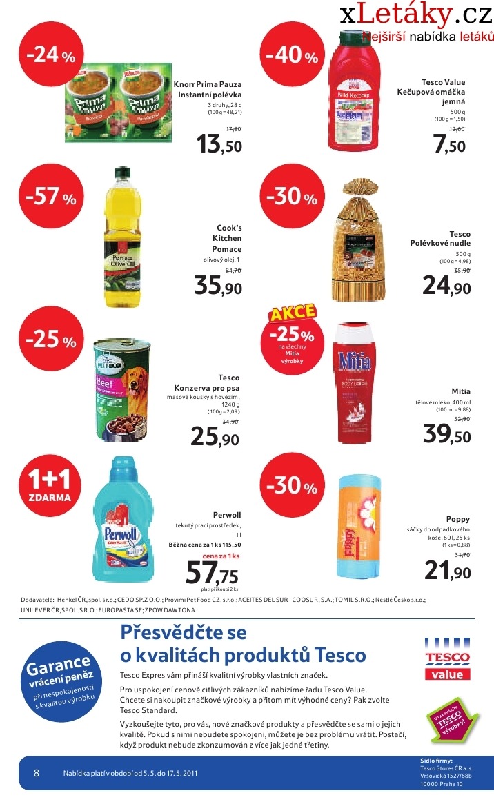 leták Tesco leták strana 1 leták Tesco leták strana 1