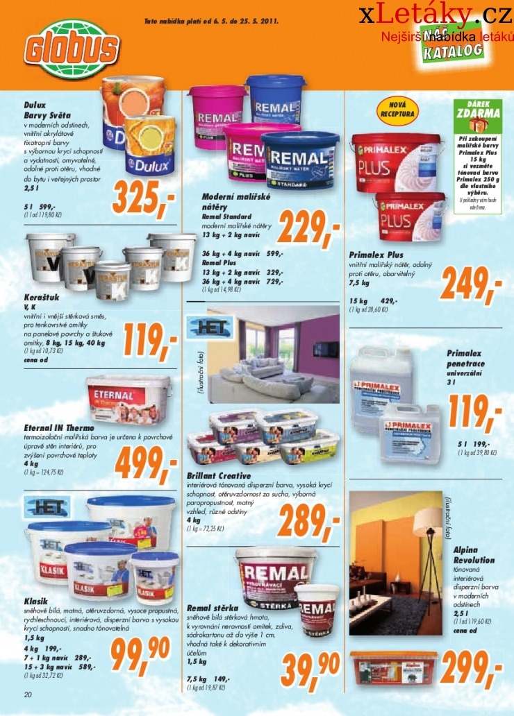 leták Globus leták strana 1 leták Globus leták strana 1