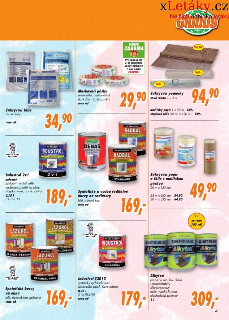 leták Globus leták strana 1 leták Globus leták strana 1