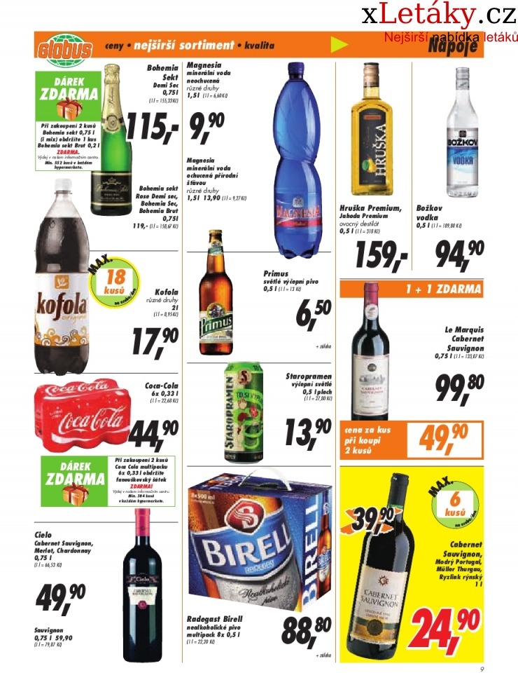 leták Globus akční leták strana 1 leták Globus akční leták strana 1