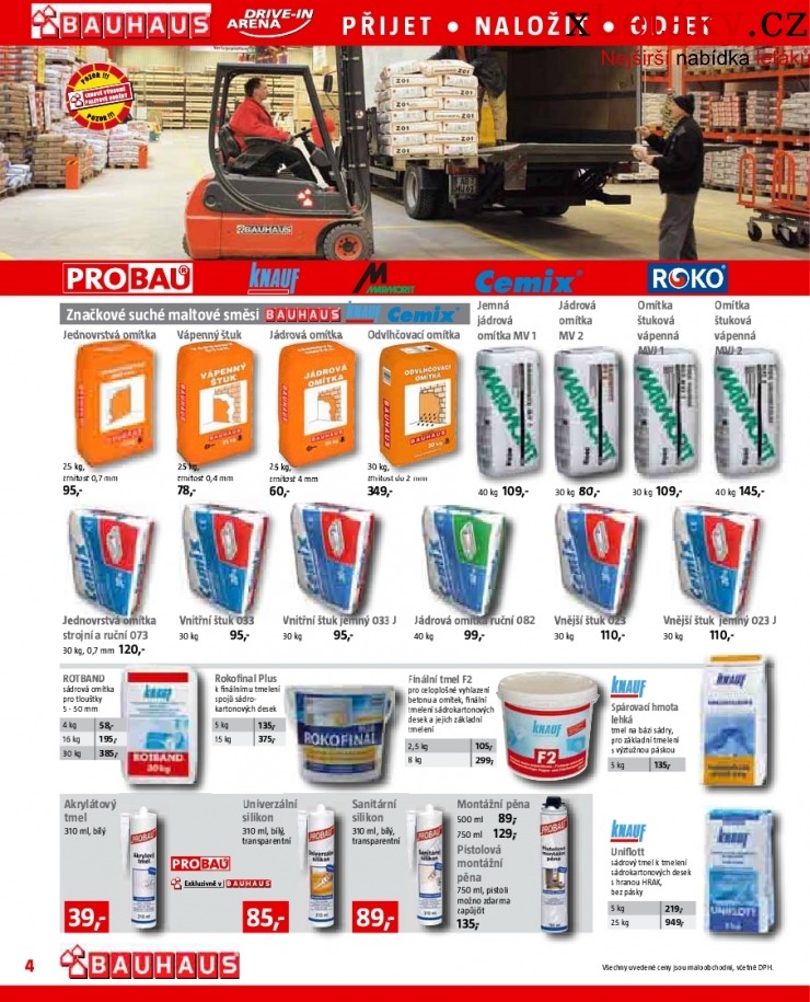 leták Bauhaus leták strana 1 leták Bauhaus leták strana 1