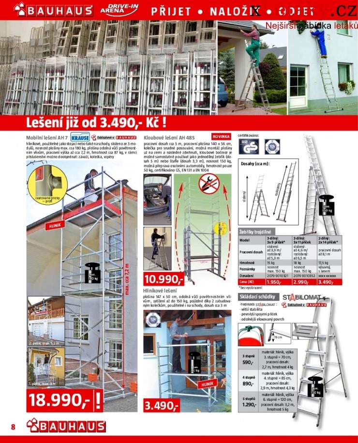 leták Bauhaus leták strana 1 leták Bauhaus leták strana 1