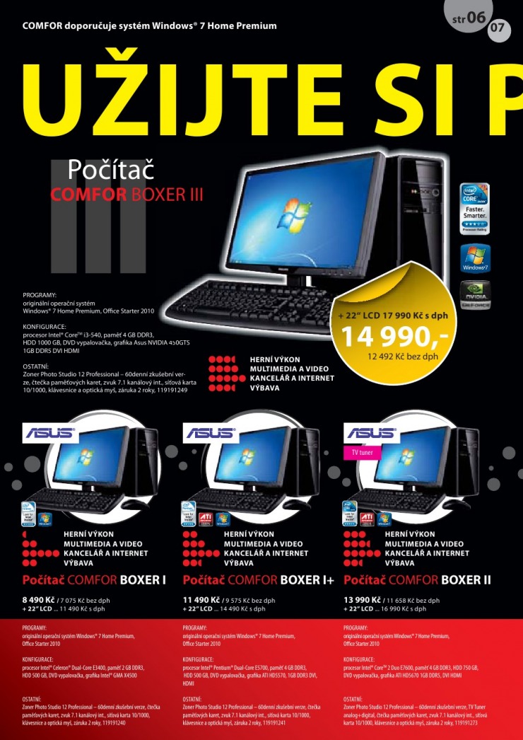 leták Comfor strana 1 leták Comfor strana 1