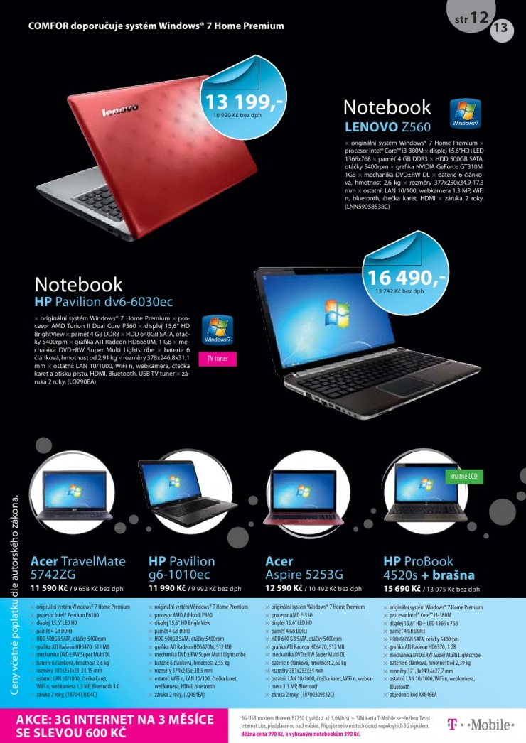 leták Comfor strana 1 leták Comfor strana 1