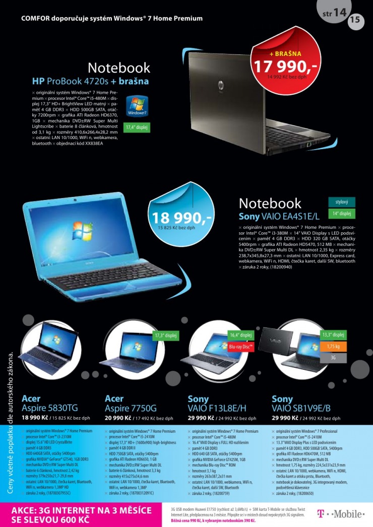 leták Comfor strana 1 leták Comfor strana 1