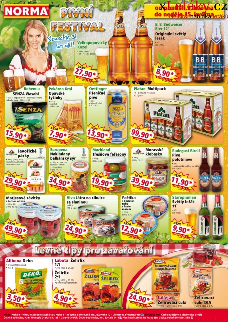 leták Norma aktuální leták strana 1 leták Norma aktuální leták strana 1