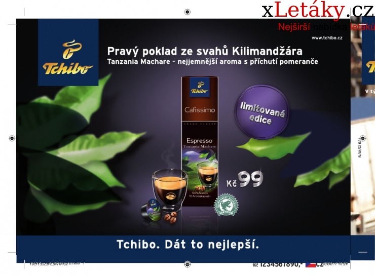 leták Tchibo leták strana 1 leták Tchibo leták strana 1