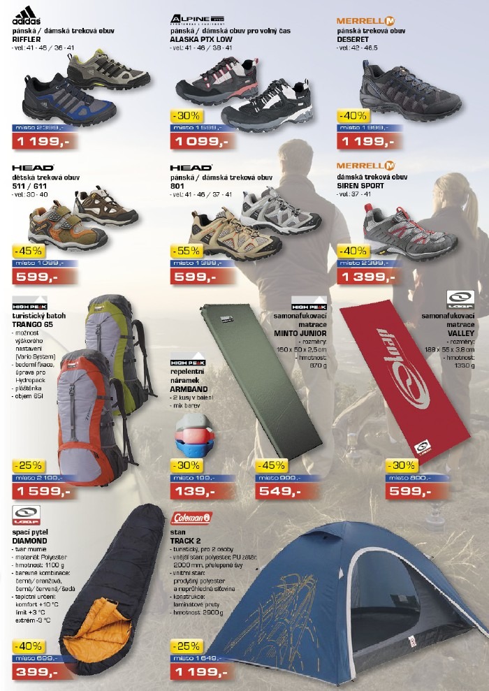 leták Sportisimo strana 1 leták Sportisimo strana 1