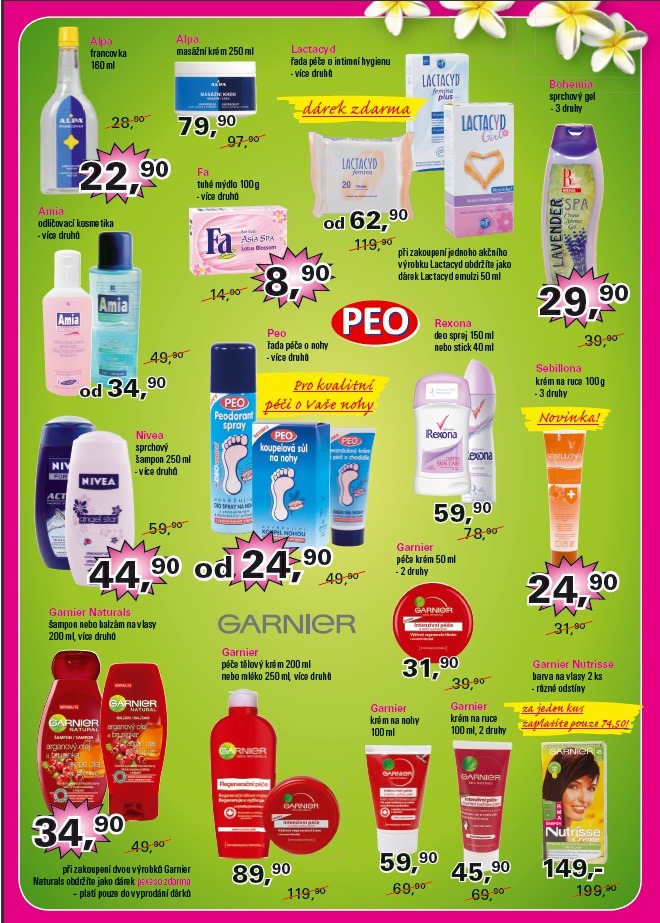 leták Jasmín drogerie strana 1 leták Jasmín drogerie strana 1