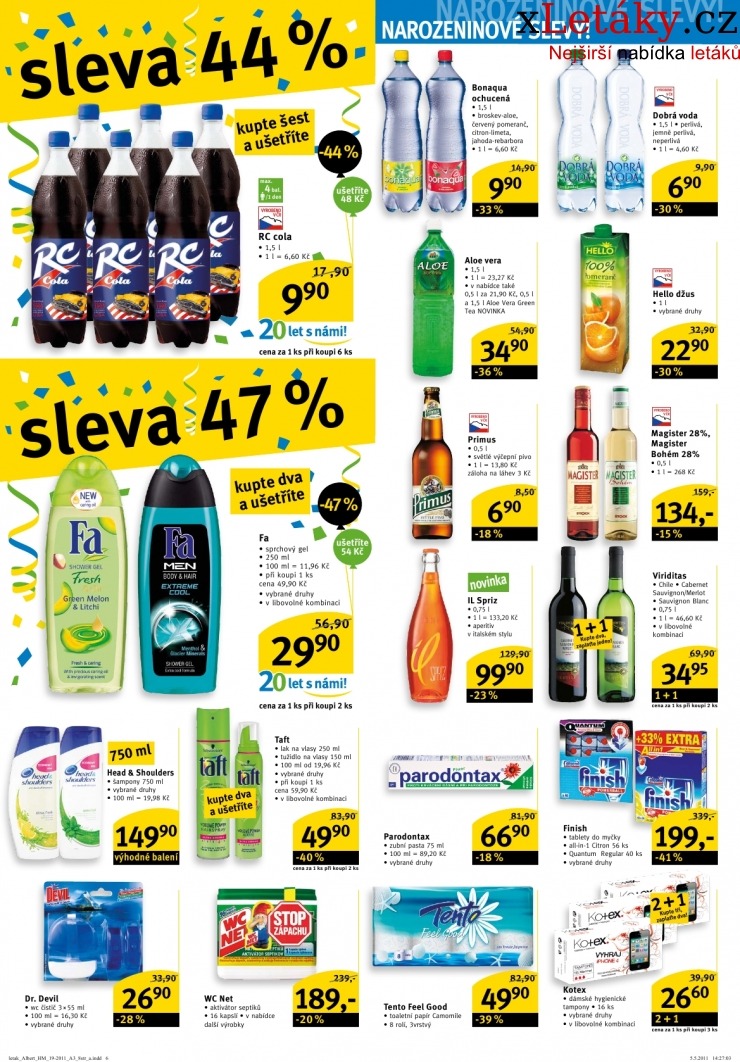 leták Albert Hypermarket leták strana 1 leták Albert Hypermarket leták strana 1
