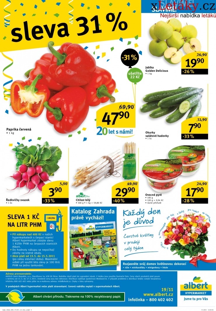 leták Albert Hypermarket leták strana 1 leták Albert Hypermarket leták strana 1