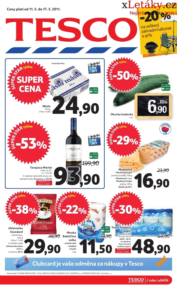 letk Tesco aktuln letk strana 1