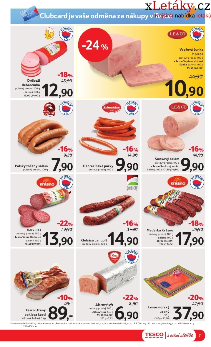 leták Tesco aktuální leták strana 1 leták Tesco aktuální leták strana 1