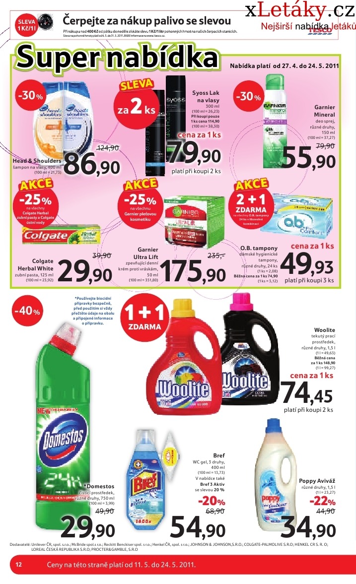 leták Tesco aktuální leták strana 1 leták Tesco aktuální leták strana 1