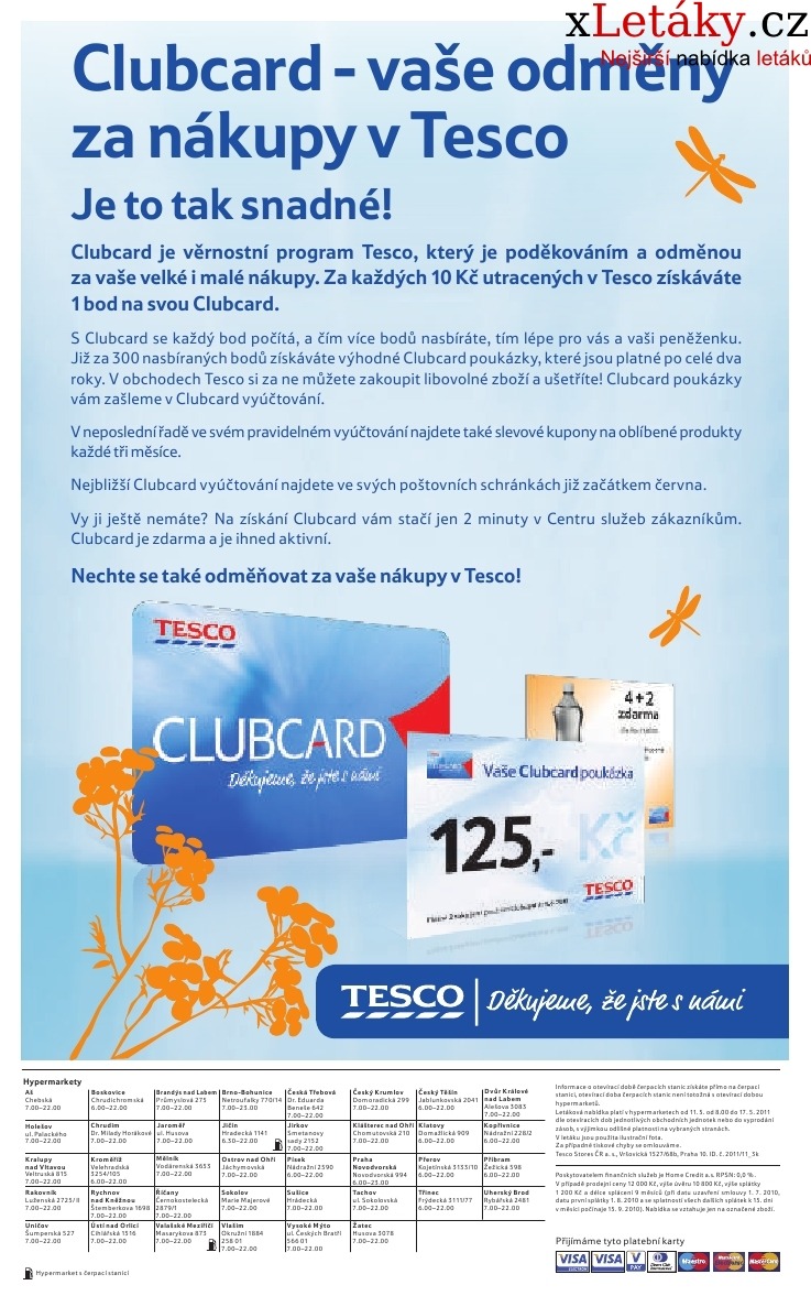 leták Tesco akční leták strana 1 leták Tesco akční leták strana 1