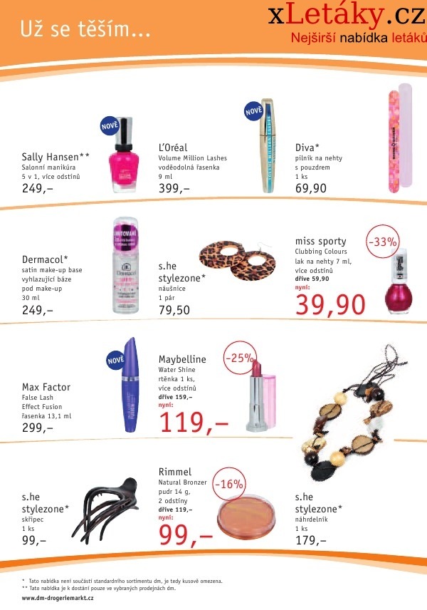 let�k Dm drogerie aktu�ln� let�k strana 1