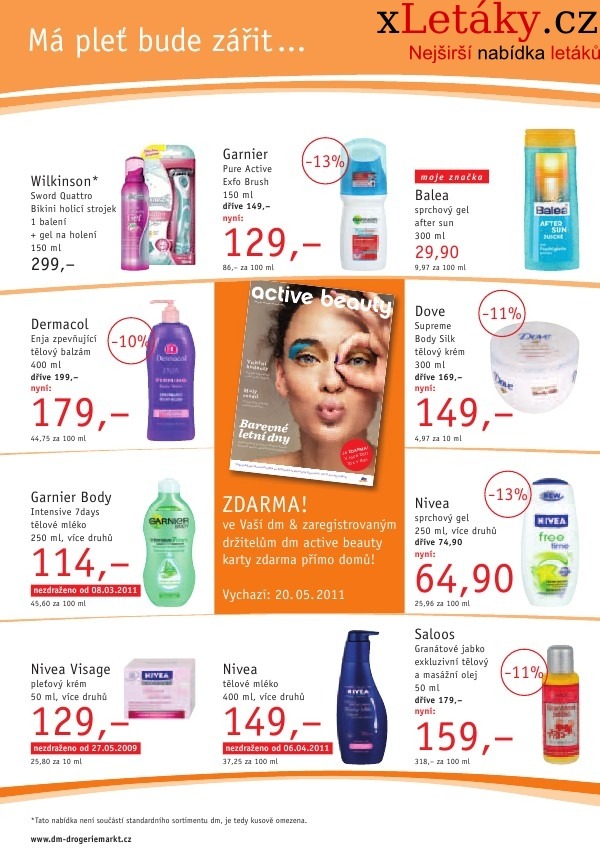 let�k Dm drogerie aktu�ln� let�k strana 1
