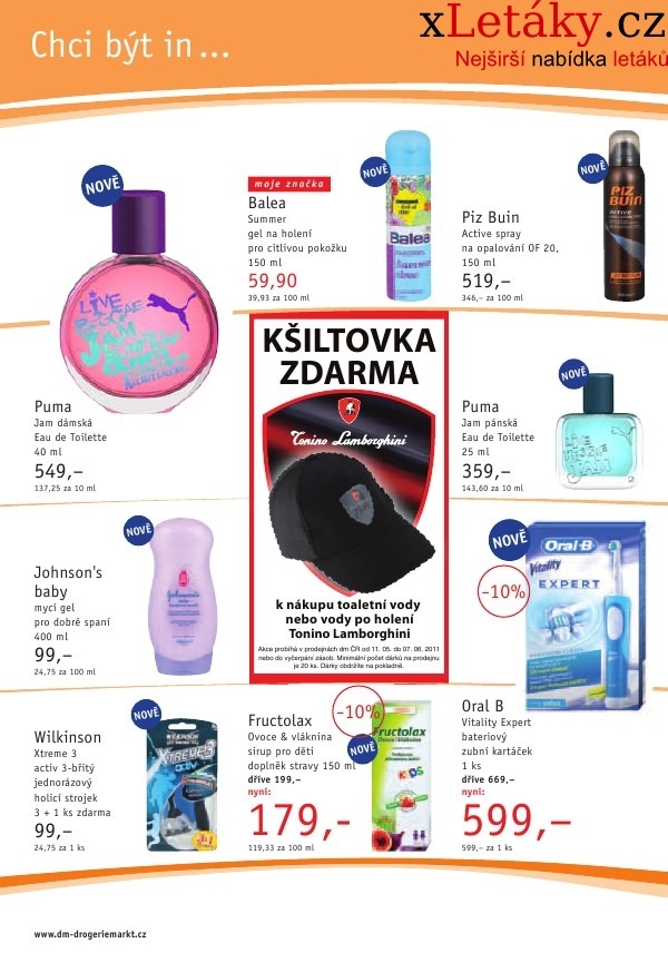 let�k Dm drogerie aktu�ln� let�k strana 1