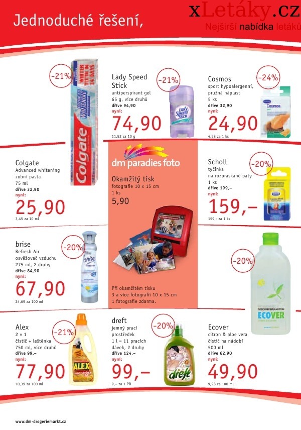 let�k Dm drogerie aktu�ln� let�k strana 1
